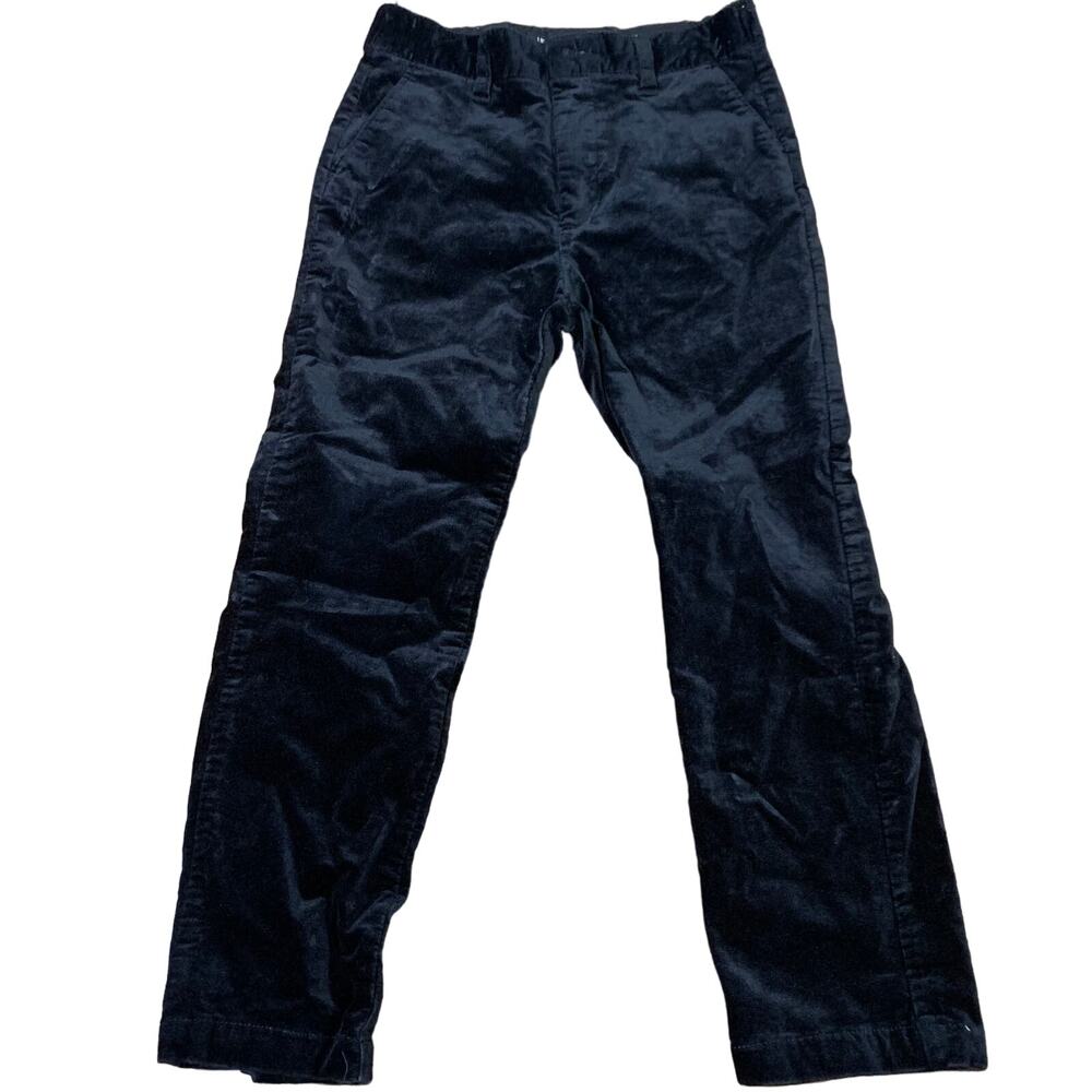 INC International Concepts Toddler Velvet Black Trouser Pants Size M 5 / 6